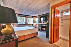 Main bedroom features an abundance of natural light