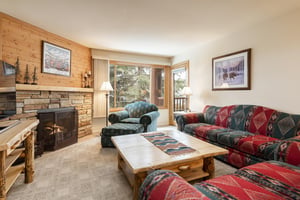 Comfortable seating in the living room