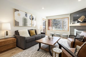 Abundant natural light in the living area
