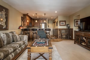 Comfortable seating in the living room
