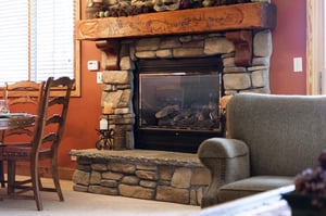 Gas fireplace