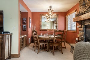 Dining area with seating for 5