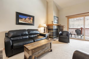 Sleeper sofa in the living room