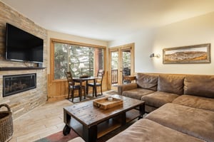 Comfortable seating in the living room