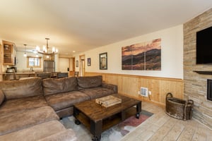 Comfortable seating in the living room
