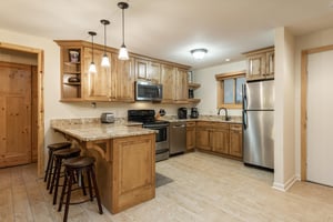 Fully equipped kitchen