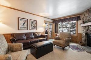 Living Area with views of the slopes