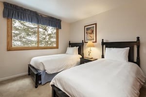 Third bedroom with twinsized beds
