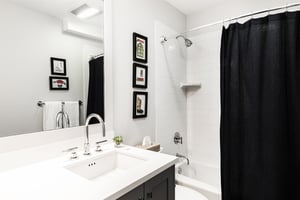 Beautifully upgraded third bathroom
