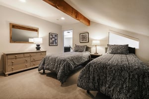 Fourth Bedroom with two twinsized beds