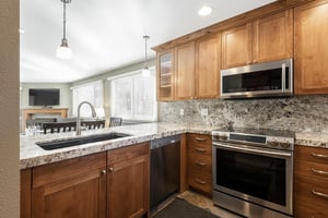 Fully equipped kitchen