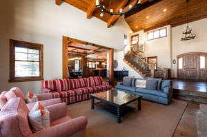 Expansive open living room