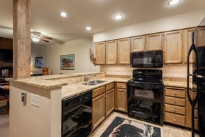 Fully equipped kitchen