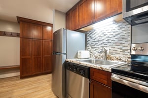 Stainless steel appliances