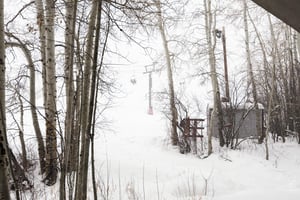 Views of Eagle chairlift