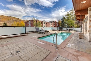 Lowells pool in the fall.