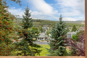 The three bedroom Town Pointe B205 condominium offers skiin and out access to Town Lift and walking distance to Historic Main Street.
