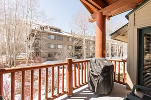 Enjoy the BBQ gas grill on your own private patio.