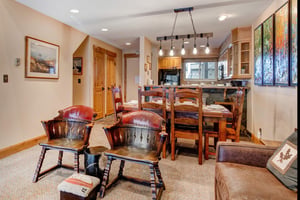 The open concept living area is perfect for hanging out with your family or friends.