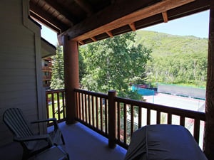 Private patio
