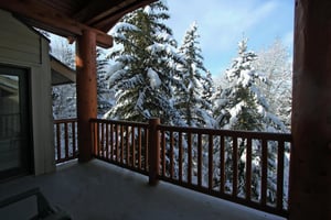 Gorgeous views from the private patio