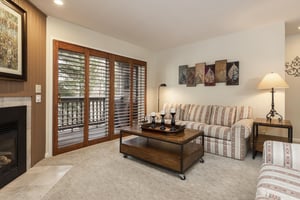 Comfortable seating in the living room