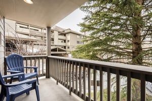 Enjoy views on your private balcony