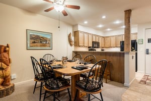 Dining room with seating for 6