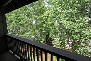 Snow Flower 127 offers a private patio to soak in the views.