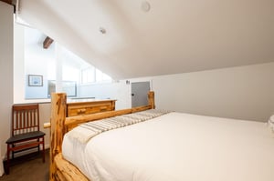 Bright loft area