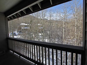 Private balcony