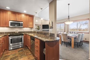 Snow Flower 123 offers a wellequipped kitchen with breakfast bar.