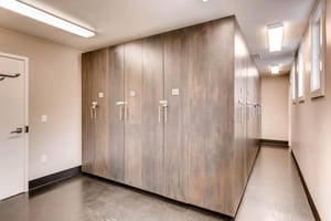 Rio Grand Condominiums offer ski lockers.