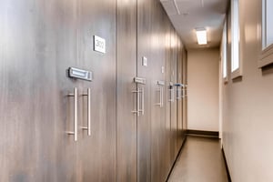 Ski lockers