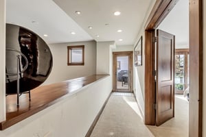 2nd floor balcony leading out to the second level patio