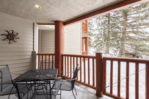 Winter views from the patio