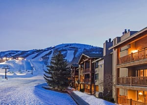 Snow Flower Condominiums is true skiin and skiout to Park City Mountain Resort.