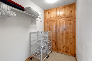 The main suite has a spacious walkin closet.