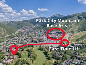 Ski Captain Molly is an easy 10 minute walk to the First Time Lift at Park City Mountain.