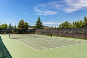 Ski Captain Molly offers a community tennis courts right out your front door.