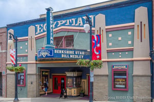 The famous Egyptian Theatre on Historic Main Street, Park City, Utah.