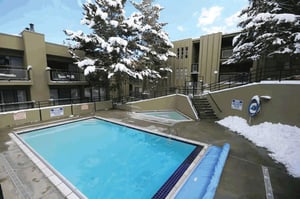Edelweiss offers a pool and hot tub to relax in.