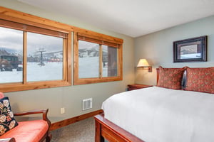 The main suite offers stunning slope side views of Park City Mountain Resort.