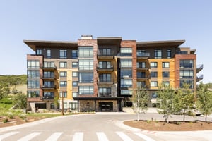 Lift condominiums at Canyons Village exterior