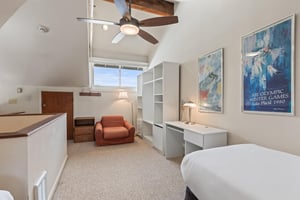Premier Snow Flower Condominium 130s loft additional seating and storage.