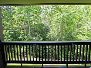 Private patio