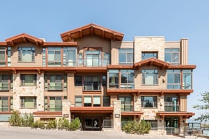 The skiinskiout Lowell Condominiums at the base of Park City Mountain Resort in the summer time.