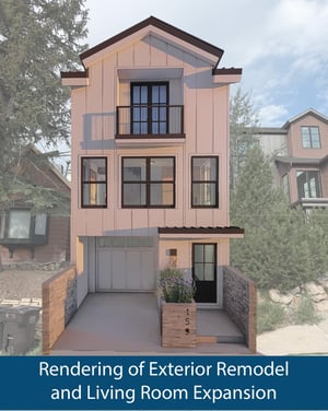 159 WoodsideFront Elevation w Context edits