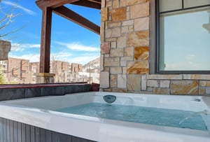 Blackstone 3823 vacation rental in the Canyons Village has a private hot tub.