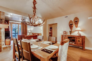 Comfortable dining seating